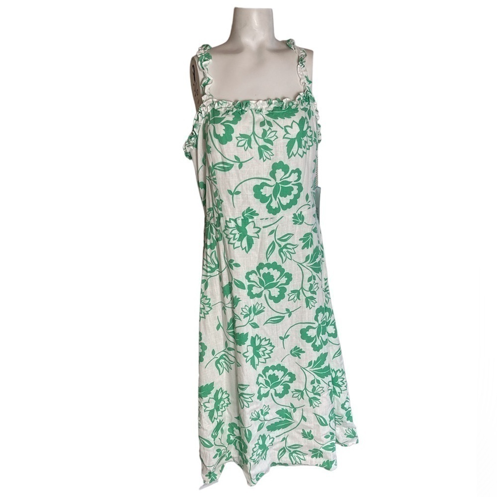 Draper James | Draper James RSVP Ruffle Neck Midi Dress